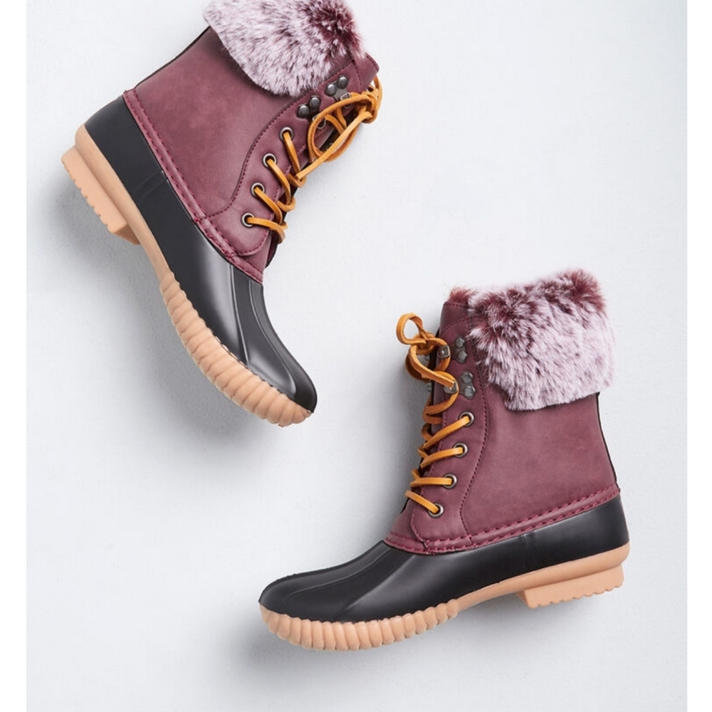 Modcloth Duck, Duck Cute Boots